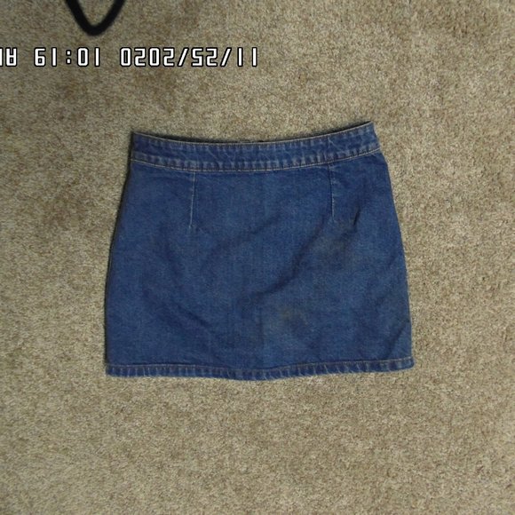 Blue Jean Skirt - Picture 2 of 3